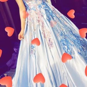 Ball gown prom dress